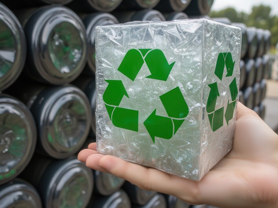 plástico reciclável